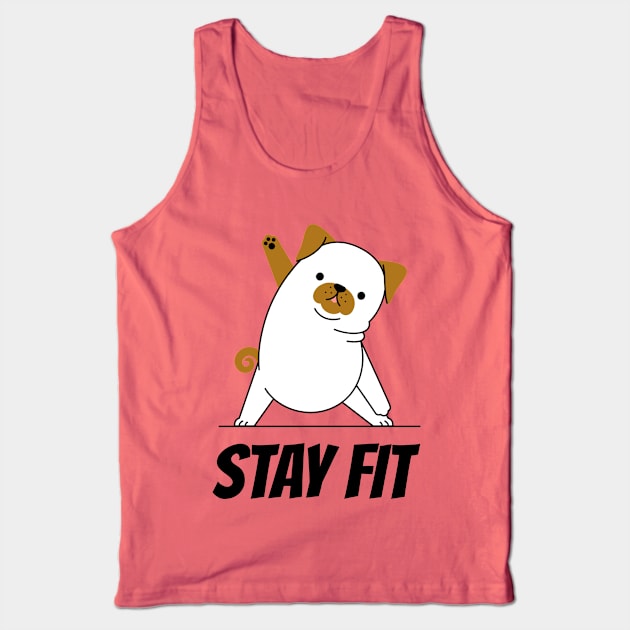 STAY FIT Tank Top by TheAwesomeShop